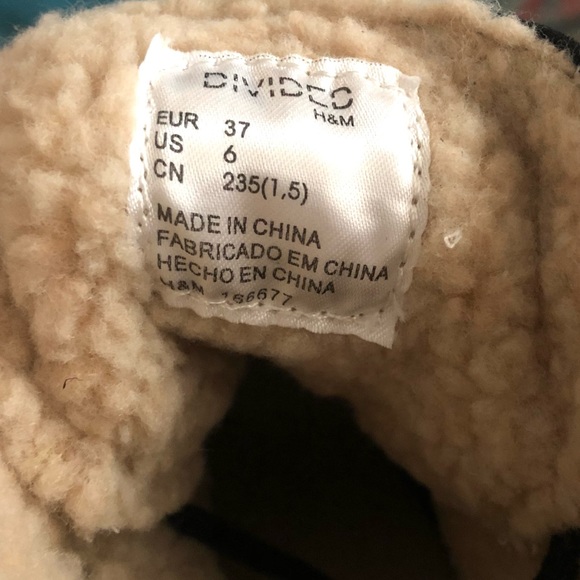 H&M NWT BLACK ANKLE BOOTIES - Picture 5 of 7